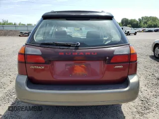 2003 Subaru Legacy Outback with VIN 4S3BH675237612654, listed as a Copart auction lot 61013685 with 152,741 mi miles and Clean title. Bid and sale history available at DreamBid. Image 6.