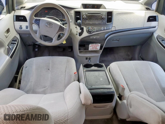 2014 Toyota Sienna LE AAS with VIN 5TDKK3DC4ES486440, listed as a Copart auction lot 62010355 with 401,453 mi miles and Salvage title. Bid and sale history available at DreamBid. Image 8.