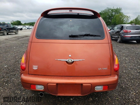 2003 Chrysler PT Cruiser GT with VIN 3C8FY78GX3T601063, listed as a Copart auction lot 57888885 with 77,018 mi miles and Non repairable. Bid and sale history available at DreamBid. Image 6.