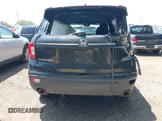 2021 Honda Passport Sport with VIN 5FNYF8H24MB043219, listed as a IAAI auction lot 42461003 with 38,800 mi miles and . Bid and sale history available at DreamBid. Image 16.