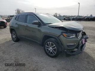 2018 Jeep Compass Altitude with VIN 3C4NJDBBXJT177703, listed as a Copart auction lot 88460305 with 107,983 mi miles and Salvage Title. Bid and sale history available at carsss.com. Image 4.