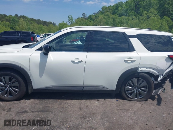 2024 Nissan Pathfinder S with VIN 5N1DR3AC1RC256575, listed as a IAAI auction lot 42042961 with 21,504 mi miles and . Bid and sale history available at DreamBid. Image 15.