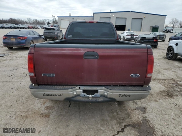 1999 Ford F-150 Work Series with VIN 1FTRF17W1XKB48291, listed as a Copart auction lot 45526035 with 154,699 mi miles and Salvage Title. Bid and sale history available at carsss.com. Image 6.