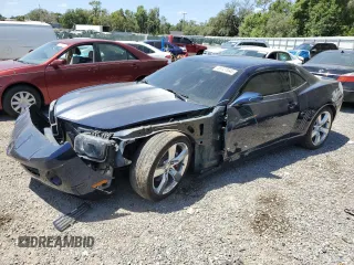 2011 Chevrolet Camaro 2SS with VIN 2G1FK1EJ7B9127101, listed as a Copart auction lot 55127045 with 128,148 mi miles and Salvage Title. Bid and sale history available at DreamBid. Image 1.