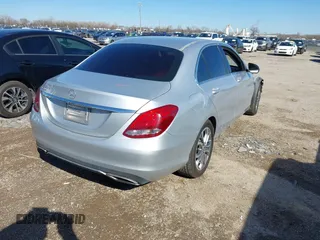 2017 Mercedes-Benz C 300 with VIN 55SWF4JB8HU225214, listed as a IAAI auction lot 41762581 with 80,047 mi miles and . Bid and sale history available at carsss.com. Image 4.
