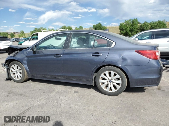 2016 Subaru Legacy Premium with VIN 4S3BNAC69G3060500, listed as a Copart auction lot 63344795 with Not provided miles and Salvage title. Bid and sale history available at DreamBid. Image 2.