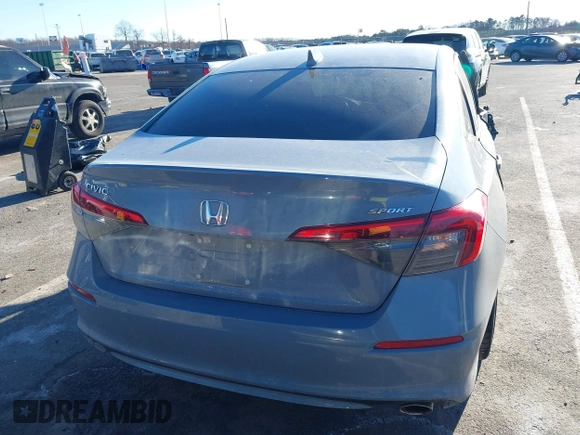 2022 Honda Civic Sport with VIN 2HGFE2F58NH577499, listed as a IAAI auction lot 41448023 with 44,001 mi miles and . Bid and sale history available at carsss.com. Image 16.