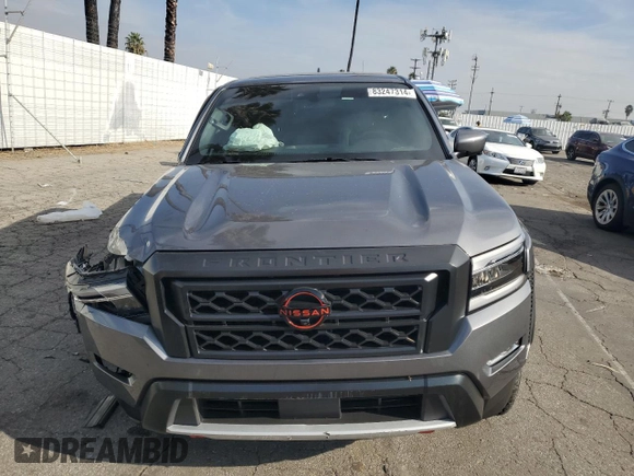 2024 Nissan Frontier Pro-X z VIN 1N6ED1EJ9RN606105, wystawiony jako Copart lot #83247314 z przebiegiem 4 296 mil mil oraz Szkoda całkowita • Salvage title. Historia ofert i sprzedaży dostępna na DreamBid. Obrazek 5.