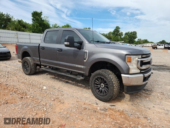 2022 Ford F-250 XL with VIN 1FT8W2BT7NEF80121, listed as a Copart auction lot 62993505 with Not provided miles and Salvage title. Bid and sale history available at DreamBid. Image 4.