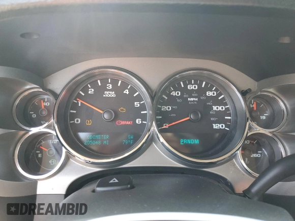 2010 Chevrolet Silverado 1500 LT with VIN 3GCRCSE09AG251406, listed as a Copart auction lot 54136905 with 205,048 mi miles and Clean Title. Bid and sale history available at DreamBid. Image 9.