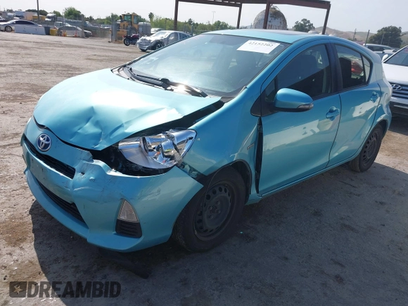 2013 Toyota Prius One with VIN JTDKDTB38D1037187, listed as a IAAI auction lot 42152202 with 157,413 mi miles and . Bid and sale history available at DreamBid. Image 17.