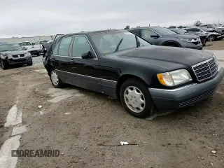 1995 Mercedes-Benz S 320 with VIN WDBGA32E5SA274778, listed as a Copart auction lot 45676305 with 102,942 mi miles and Salvage Title. Bid and sale history available at DreamBid. Image 10.