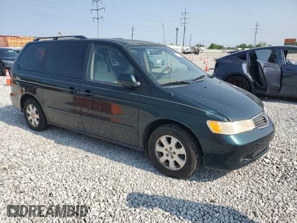 2001 Honda Odyssey EX z VIN 2HKRL18661H539370, wystawiony jako Copart lot #58513055 z przebiegiem 151 607 mil mil oraz Czysty tytuł • Clean title. Historia ofert i sprzedaży dostępna na DreamBid. Obrazek 4.