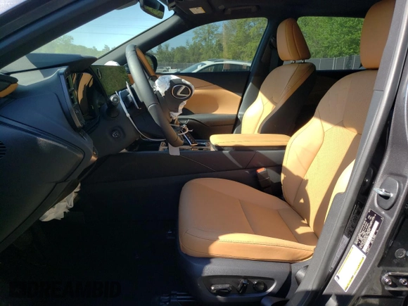 2025 Lexus RX 350 with VIN 2T2BAMCA3SC097099, listed as a Copart auction lot 54710035 with 3,483 mi miles and Salvage title. Bid and sale history available at DreamBid. Image 7.