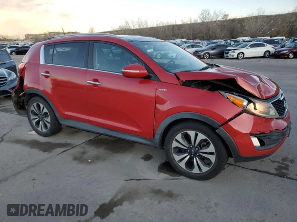 2011 Kia Sportage SX with VIN KNDPCCA64B7149631, listed as a Copart auction lot 81177404 with 160,192 mi miles and Salvage Title. Bid and sale history available at carsss.com. Image 4.