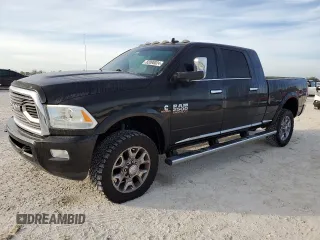 2018 Ram 2500 Longhorn with VIN 3C6UR5PL8JG345673, listed as a Copart auction lot 82090024 with 160,883 mi miles and Salvage title. Bid and sale history available at DreamBid. Image 1.