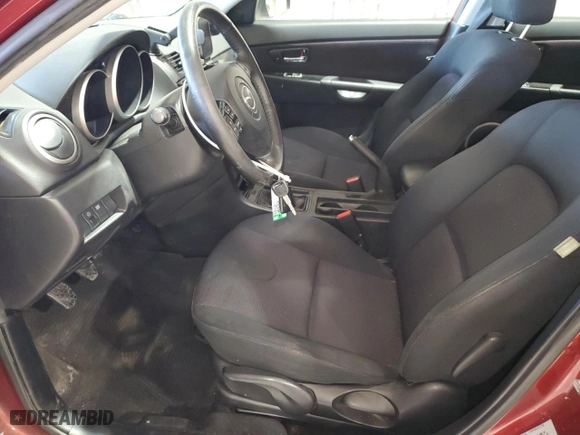 2008 Mazda Mazda3 s Grand Touring with VIN JM1BK344381186639, listed as a Copart auction lot 50184395 with 132,403 mi miles and Salvage Title. Bid and sale history available at carsss.com. Image 7.
