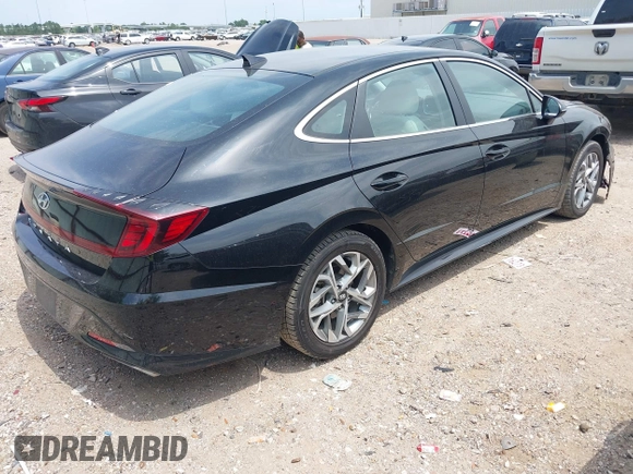 2023 Hyundai Sonata SEL z VIN KMHL64JA7PA282826, wystawiony jako IAAI lot #42327821 z przebiegiem 54 987 mil mil oraz . Historia ofert i sprzedaży dostępna na DreamBid. Obrazek 4.