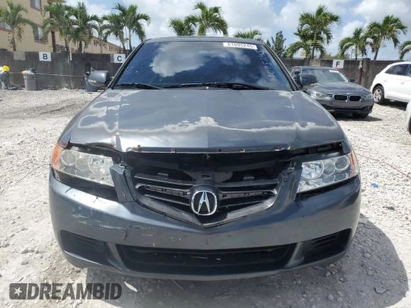 2004 Acura TSX with VIN JH4CL968X4C038165, listed as a Copart auction lot 61095245 with 176,657 mi miles and Clean title. Bid and sale history available at DreamBid. Image 5.