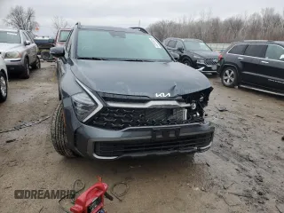 2024 Kia Sportage X-Line with VIN 5XYK6CDF3RG197941, listed as a Copart auction lot 44265665 with 8,025 mi miles and Salvage Title. Bid and sale history available at carsss.com. Image 5.