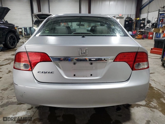 2010 Honda Civic Sdn DX-VP with VIN 2HGFA1F37AH503960, listed as a Copart auction lot 51849265 with 84,023 mi miles and Salvage Title. Bid and sale history available at carsss.com. Image 6.