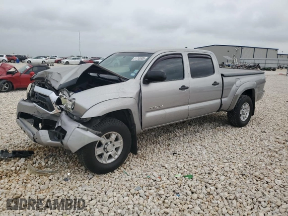 2014 Toyota Tacoma with VIN 3TMMU4FN0EM072840, listed as a Copart auction lot 51740805 with 128,678 mi miles and Salvage title. Bid and sale history available at DreamBid. Image 1.