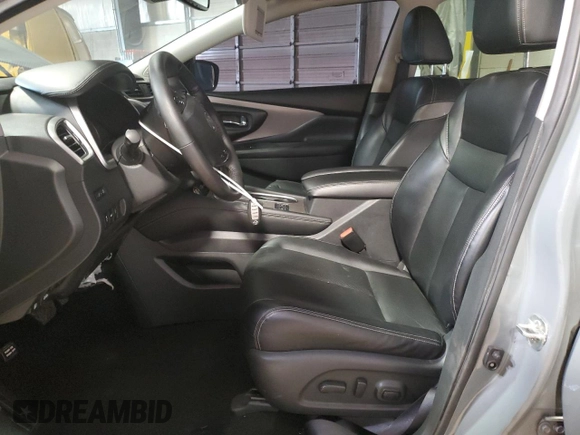 2022 Nissan Murano SL with VIN 5N1AZ2CS1NC106817, listed as a Copart auction lot 59849395 with 32,953 mi miles and Salvage title. Bid and sale history available at DreamBid. Image 7.