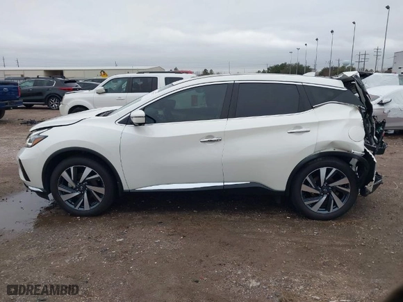 2024 Nissan Murano SL with VIN 5N1AZ2CJ5RC122290, listed as a IAAI auction lot 41565527 with 3,764 mi miles. Bid and sale history available at carsss.com. Image 14.