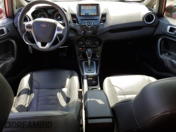 2017 Ford Fiesta Titanium with VIN 3FADP4FJXHM171163, listed as a Copart auction lot 77911114 with 80,171 mi miles and Salvage Title. Bid and sale history available at DreamBid. Image 8.