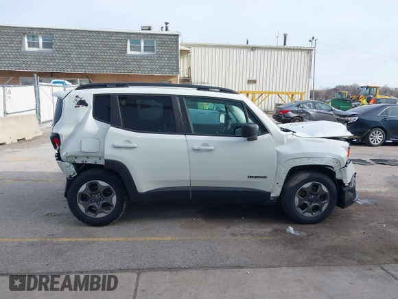 2016 Jeep Renegade Sport with VIN ZACCJAAT3GPE31591, listed as a IAAI auction lot 41847040 with 68,016 mi miles and . Bid and sale history available at carsss.com. Image 14.