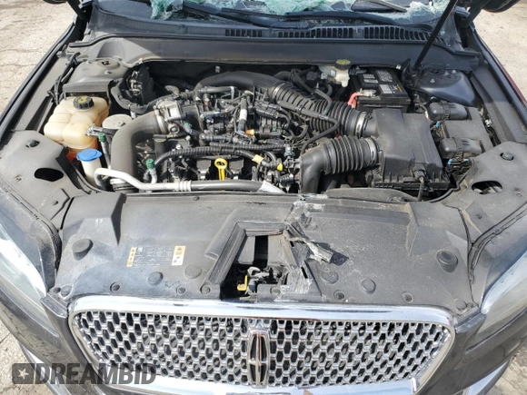 2017 Lincoln MKZ Select with VIN 3LN6L5CC1HR613093, listed as a Copart auction lot 45314395 with 65,053 mi miles and Non repairable. Bid and sale history available at DreamBid. Image 11.