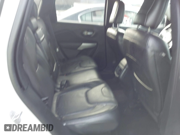 2018 Jeep Cherokee Overland with VIN 1C4PJMJX7JD594319, listed as a IAAI auction lot 41177860 with 128,925 mi miles. Bid and sale history available at carsss.com. Image 8.