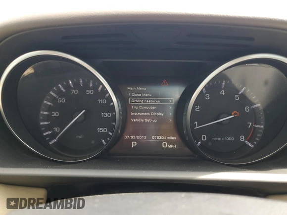 2015 Land Rover Range Rover Sport HSE with VIN SALWG2VF8FA623876, listed as a Copart auction lot 54315865 with 76,304 mi miles and Clean Title. Bid and sale history available at DreamBid. Image 9.
