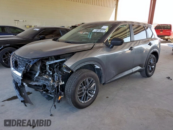 2023 Nissan Rogue S with VIN 5N1BT3AA7PC888694, listed as a Copart auction lot 58158105 with 56,480 mi miles and Non repairable. Bid and sale history available at DreamBid. Image 1.
