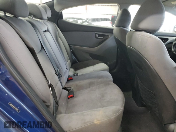 2016 Hyundai Elantra SE with VIN 5NPDH4AE1GH742917, listed as a Copart auction lot 60426485 with 129,078 mi miles and Salvage title. Bid and sale history available at DreamBid. Image 10.