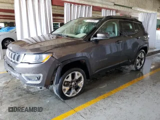 2021 Jeep Compass Limited z VIN 3C4NJDCB3MT596334, wystawiony jako Copart lot #57343965 z przebiegiem 36 994 mil mil oraz Czysty tytuł • Clean title. Historia ofert i sprzedaży dostępna na DreamBid. Obrazek 1.