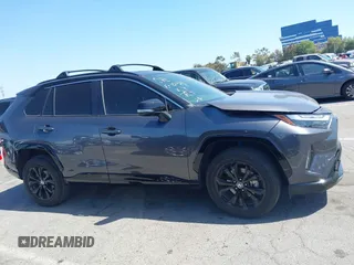 2024 Toyota RAV4 Hybrid XSE with VIN JTME6RFV0RJ041313, listed as a IAAI auction lot 42283581 with 25,096 mi miles and . Bid and sale history available at DreamBid. Image 13.