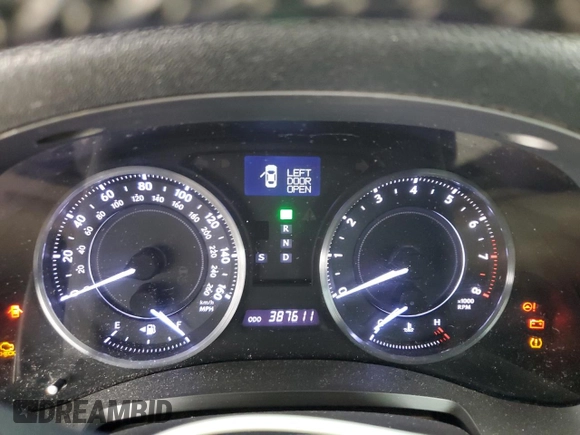 2013 Lexus IS 250 C with VIN JTHFF2C21D2529113, listed as a Copart auction lot 52416075 with 387,611 mi miles and Clean title. Bid and sale history available at DreamBid. Image 9.