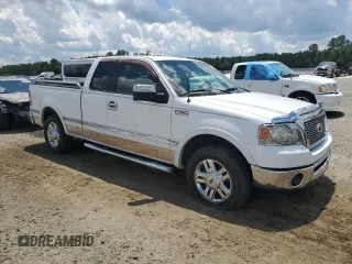 2006 Ford F-150 XLT with VIN 1FTPX12566NA78741, listed as a Copart auction lot 55331895 with 196,224 mi miles and Salvage title. Bid and sale history available at DreamBid. Image 4.