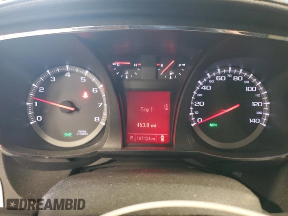 2012 GMC Terrain SLE-1 with VIN 2GKALMEK5C6208730, listed as a Copart auction lot 59899075 with 147,124 mi miles and Salvage title. Bid and sale history available at DreamBid. Image 9.