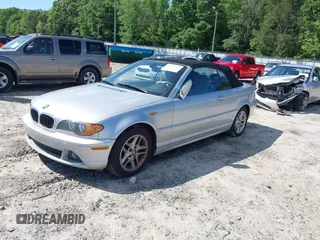 2004 BMW 3 Series 325Ci with VIN WBABW334X4PL27751, listed as a IAAI auction lot 42187358 with 172,136 mi miles and . Bid and sale history available at DreamBid. Image 2.