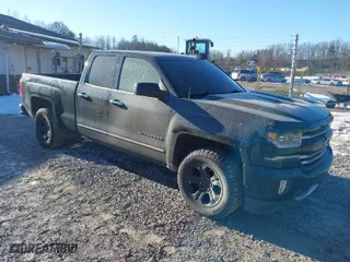 2017 Chevrolet Silverado 1500 LTZ with VIN 1GCVKSEJ1HZ118319, listed as a IAAI auction lot 41418489 with 117,945 mi miles. Bid and sale history available at carsss.com. Image 1.