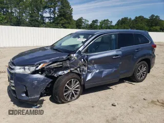 2017 Toyota Highlander XLE z VIN 5TDJZRFH7HS399459, wystawiony jako Copart lot #57623325 z przebiegiem 141 568 mil mil oraz Szkoda całkowita • Salvage title. Historia ofert i sprzedaży dostępna na DreamBid. Obrazek 1.