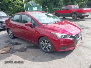 2022 Nissan Versa SV with VIN 3N1CN8EV5NL864587, listed as a IAAI auction lot 42710915 with Not provided miles and . Bid and sale history available at DreamBid. Image 1.
