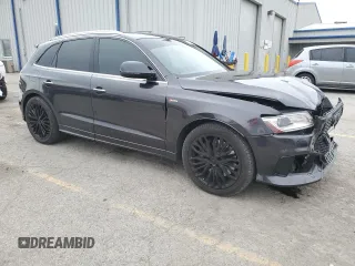 2015 Audi SQ5 Premium Plus with VIN WA1CGAFP0FA078777, listed as a Copart auction lot 47663255 with 141,850 mi miles and Salvage Title. Bid and sale history available at carsss.com. Image 4.