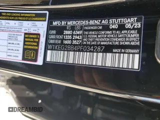 2023 Mercedes-Benz EQE 350+ z VIN W1KEG2BB4PF034287, wystawiony jako Copart lot #67944533 z przebiegiem 1295 mil mil oraz . Historia ofert i sprzedaży dostępna na DreamBid. Obrazek 14.