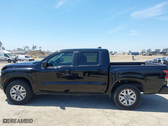 2022 Nissan Frontier S with VIN 1N6ED1EJ3NN689489, listed as a IAAI auction lot 42095990 with 46,338 mi miles. Bid and sale history available at carsss.com. Image 14.