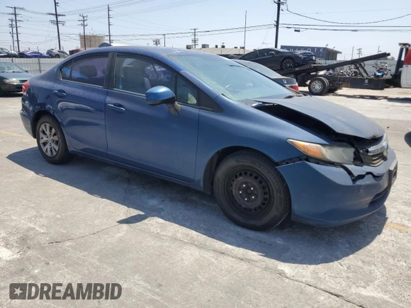 2012 Honda Civic LX с VIN 19XFB2F50CE303150, выставлен на аукционе Copart как лот 60757945 с пробегом 202 865 миль миль и Чистый • Clean title. История ставок и продаж доступна на DreamBid. Изображение 4.