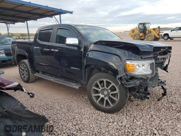 2018 GMC Canyon 4WD Denali with VIN 1GTG6EEN0J1234830, listed as a Copart auction lot 86724124 with 52,227 mi miles and Salvage Title. Bid and sale history available at carsss.com. Image 4.