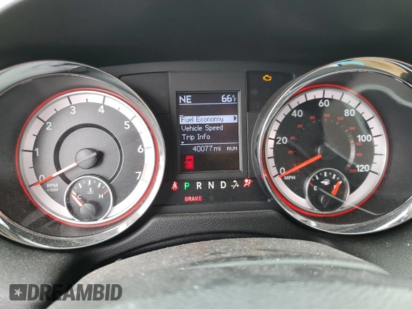 2019 Dodge Grand Caravan SE with VIN 2C4RDGBG3KR754792, listed as a Copart auction lot 55473775 with 40,077 mi miles and Clean Title. Bid and sale history available at DreamBid. Image 9.